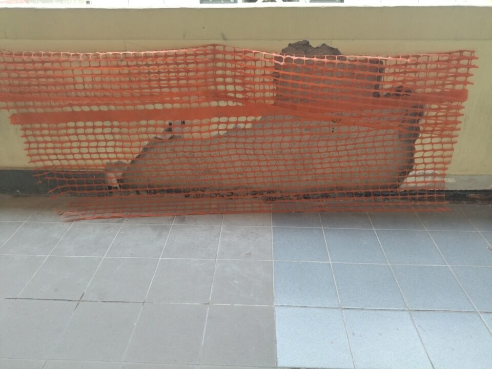 Spacc direttamente di fronte